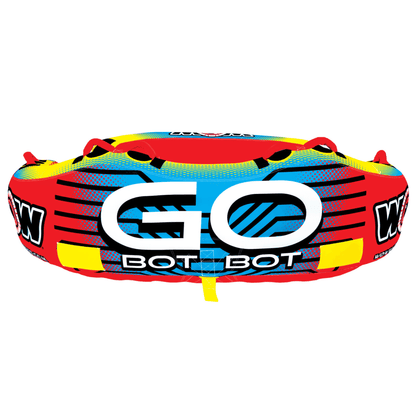 WOW Watersports Go Bot 3 Person Towable Water Tube For Pool and Lake