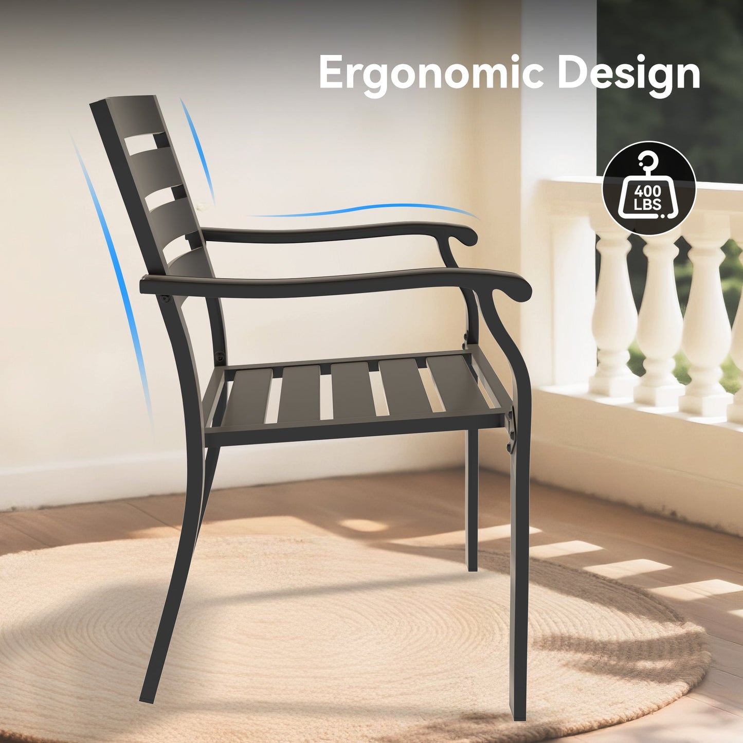 7 Pieces Outdoor Patio Dining Set