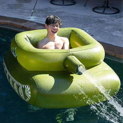 NNEOBA Inflatable PVC Swimming Pool Floating for Kids & Adults